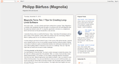 Desktop Screenshot of philipp-baerfuss-magnolia.blogspot.com