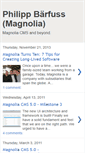 Mobile Screenshot of philipp-baerfuss-magnolia.blogspot.com