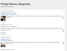 Tablet Screenshot of philipp-baerfuss-magnolia.blogspot.com