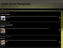 Tablet Screenshot of josephacevesphotography.blogspot.com