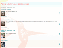 Tablet Screenshot of monicacriatividade.blogspot.com