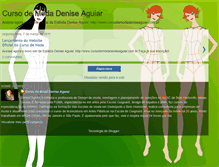 Tablet Screenshot of cursodemodadeniseaguiar.blogspot.com
