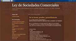 Desktop Screenshot of leydesociedades.blogspot.com