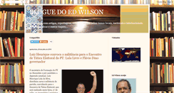 Desktop Screenshot of blogdoedwilson.blogspot.com