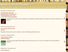 Tablet Screenshot of blogdoedwilson.blogspot.com