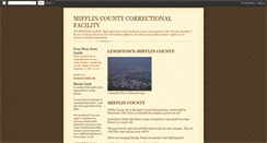 Desktop Screenshot of mifflincountyjail.blogspot.com