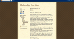 Desktop Screenshot of madisonfinnstoryideas.blogspot.com