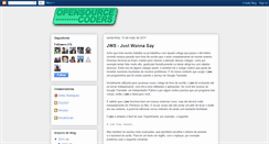 Desktop Screenshot of opensourcecoders.blogspot.com