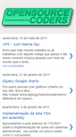 Mobile Screenshot of opensourcecoders.blogspot.com