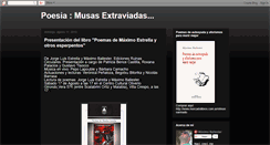 Desktop Screenshot of musas-extraviadas.blogspot.com