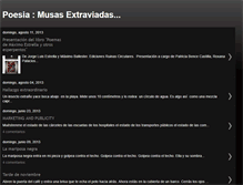 Tablet Screenshot of musas-extraviadas.blogspot.com