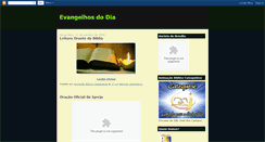 Desktop Screenshot of evangelhosdodia.blogspot.com
