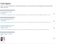 Tablet Screenshot of cutesports.blogspot.com