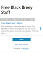 Mobile Screenshot of free-blackberry-storm.blogspot.com