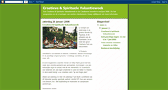 Desktop Screenshot of creatievevakantie.blogspot.com