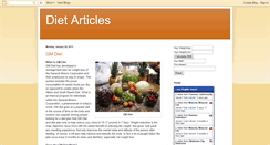 Desktop Screenshot of best-diet-articles.blogspot.com