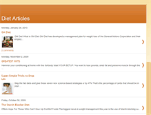 Tablet Screenshot of best-diet-articles.blogspot.com