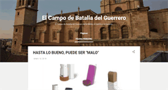Desktop Screenshot of elcampodelguerrero.blogspot.com