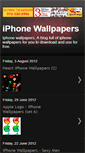 Mobile Screenshot of i-phone-wallpapers.blogspot.com