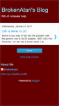 Mobile Screenshot of brokenatari.blogspot.com