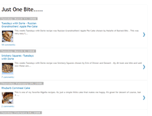 Tablet Screenshot of justonebiteormore.blogspot.com
