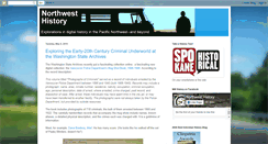 Desktop Screenshot of northwesthistory.blogspot.com