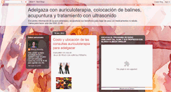 Desktop Screenshot of adelgazabalines.blogspot.com