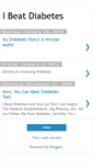 Mobile Screenshot of diabeticcures.blogspot.com