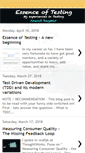 Mobile Screenshot of essenceoftesting.blogspot.com