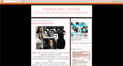 Desktop Screenshot of fashionsoulsisters.blogspot.com