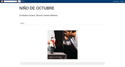 Desktop Screenshot of ndeoctubre.blogspot.com