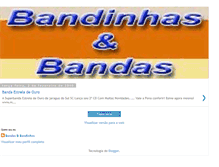 Tablet Screenshot of bandasebandinhas.blogspot.com