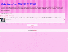 Tablet Screenshot of owncursor.blogspot.com