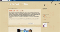 Desktop Screenshot of caminos-de-tiza.blogspot.com