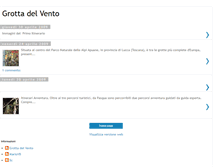 Tablet Screenshot of grottadelvento.blogspot.com
