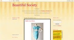 Desktop Screenshot of beautiful-society-shop.blogspot.com