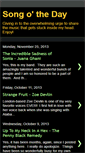 Mobile Screenshot of mysongotheday.blogspot.com