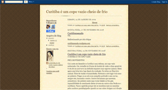 Desktop Screenshot of curitibaneando.blogspot.com