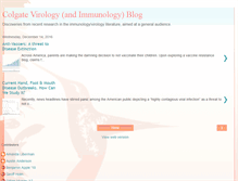 Tablet Screenshot of colgateimmunology.blogspot.com