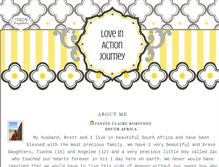 Tablet Screenshot of loveinactionjourney.blogspot.com