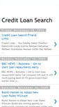 Mobile Screenshot of creditloansearch.blogspot.com