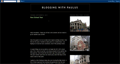 Desktop Screenshot of mrpaulusonline.blogspot.com