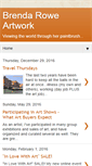 Mobile Screenshot of brendarowe.blogspot.com