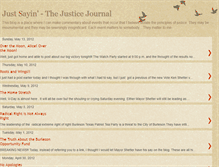 Tablet Screenshot of justsayin-thejusticejournal.blogspot.com
