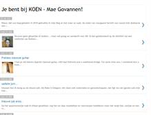 Tablet Screenshot of koen-cassiers.blogspot.com