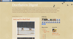 Desktop Screenshot of deerhavendigest.blogspot.com