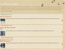 Tablet Screenshot of deerhavendigest.blogspot.com