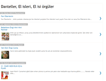 Tablet Screenshot of el-isleri-danteller.blogspot.com