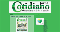 Desktop Screenshot of jornal-cotidiano.blogspot.com