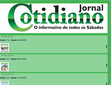 Tablet Screenshot of jornal-cotidiano.blogspot.com